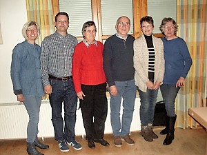 Vorstandsfoto mit den gewählten Personen 2019